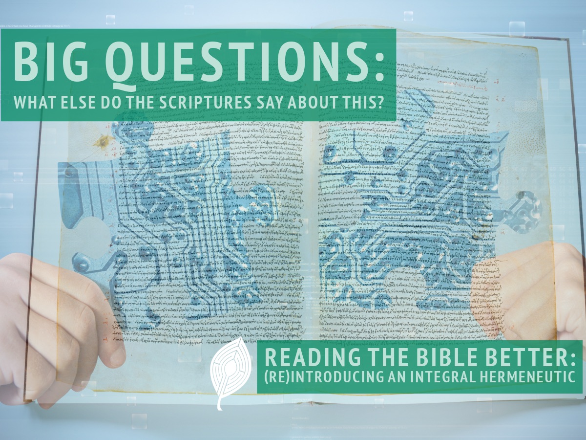 Big Questions: What else do the Scriptures say about this? – Matthew Root